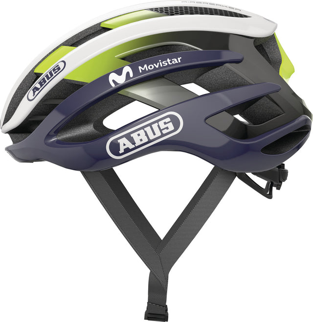 ABUS ABUS Airbreaker Helm Road Movistar Team &vert; fahrrad.de