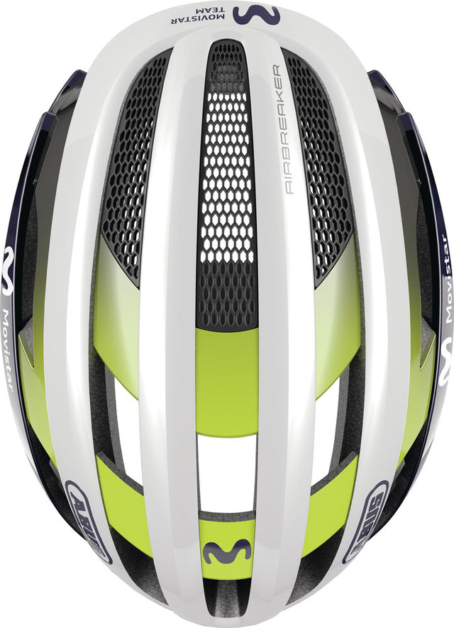 ABUS ABUS Airbreaker Helm Road Movistar Team &vert; fahrrad.de Limitierter Zeitrabatt