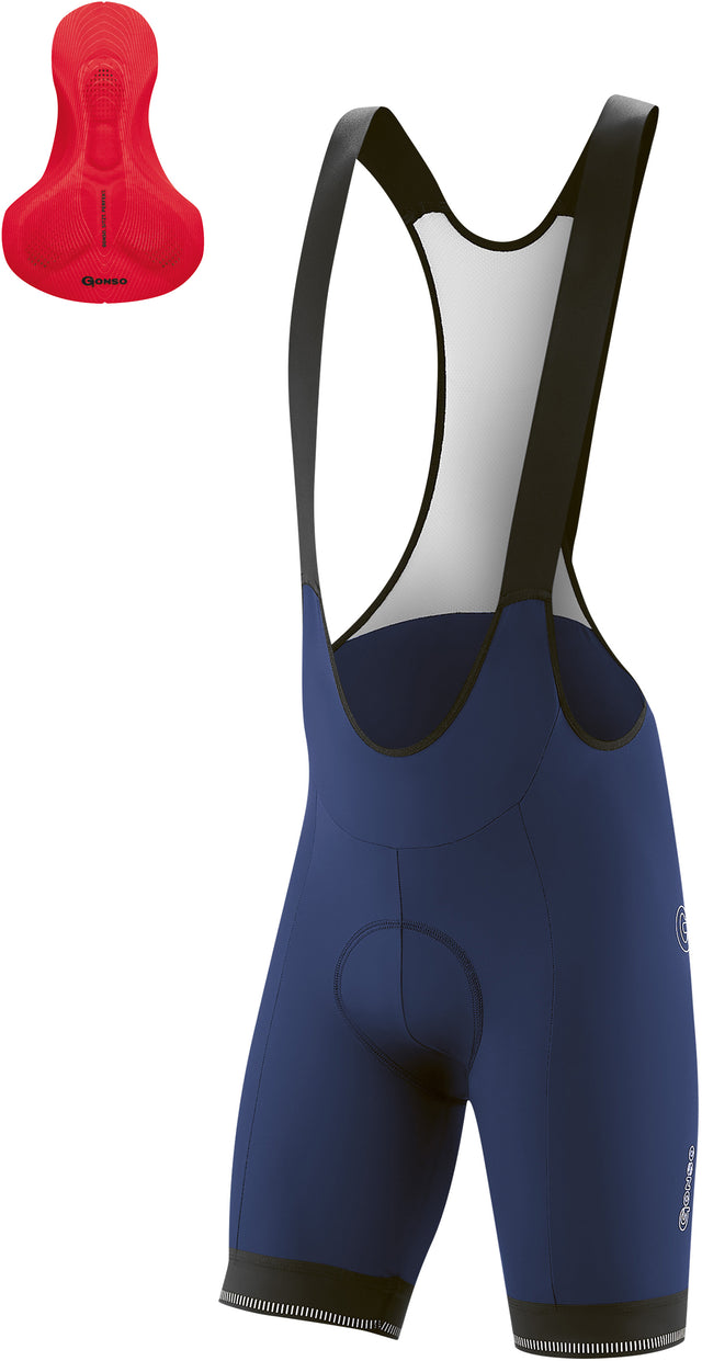 Gonso Gonso Sitivo Trägershorts mit Festem Sitzpolster Herren etheral blu/fi &vert; fahrrad.de Bestseller