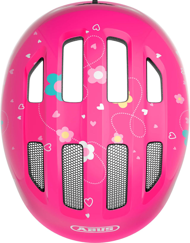 ABUS ABUS Smiley 3.0 Helm Kids pink butterfly &vert; fahrrad.de Tägliche Deals
