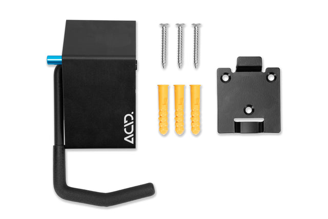 Acid ACID Wandhalter Hook black &vert; fahrrad.de Kostenlose Rückgabe