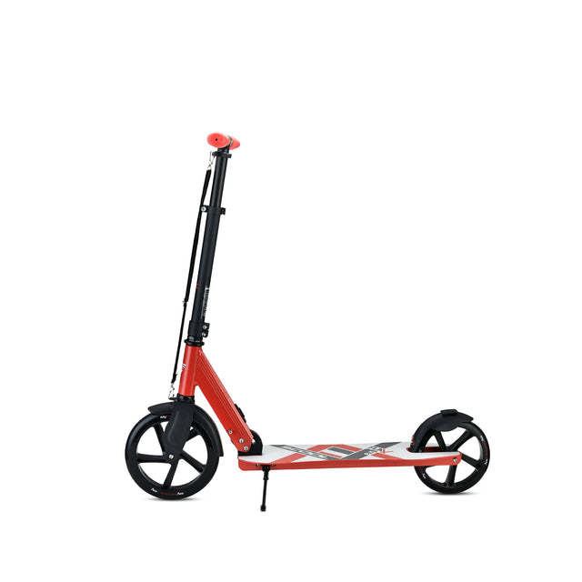 S'COOL S'COOL Junior Bikes flaX 8.5 Cityroller Red/Black &vert; fahrrad.de