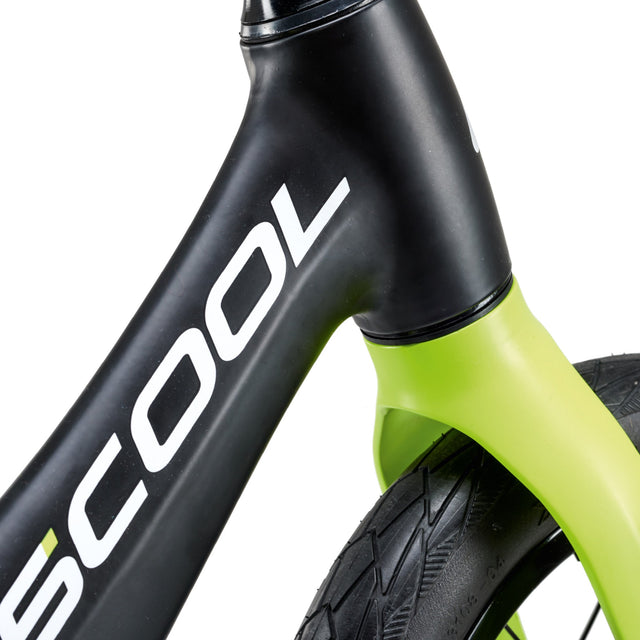 S'COOL S'COOL Junior Bikes pedeX Magnesium Laufrad Black/Yellow &vert; fahrrad.de Sonderangebot
