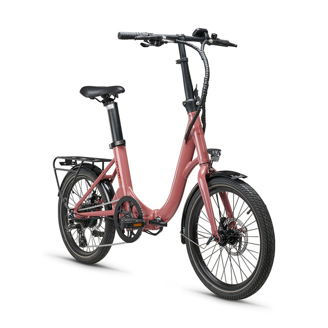COAST Bikes COAST Bikes E-Klapprad JIFO LIGHT 7-Gang Rose &vert; fahrrad.de
