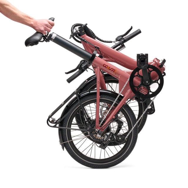 COAST Bikes COAST Bikes E-Klapprad JIFO LIGHT 7-Gang Rose &vert; fahrrad.de Exklusivangebot