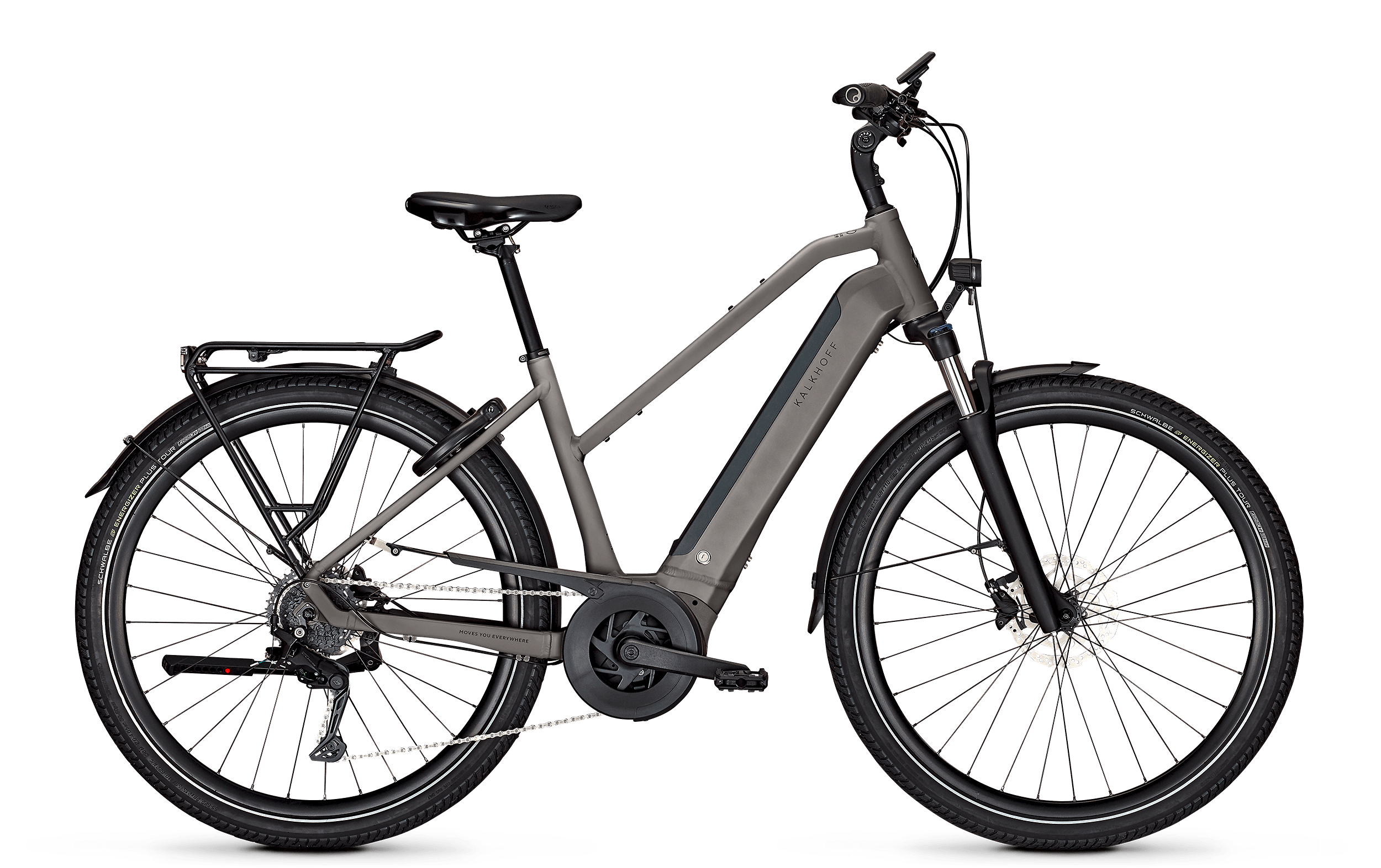 Kalkhoff Kalkhoff Endeavour 3 Move Trapez mit Rücktrittbremse jetgrey matt (202 &vert; fahrrad.de