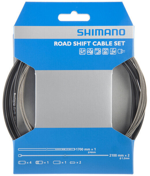 Shimano Shimano OT-SP41 Schaltzugset Road/Edelstahl schwarz | fahrrad.de