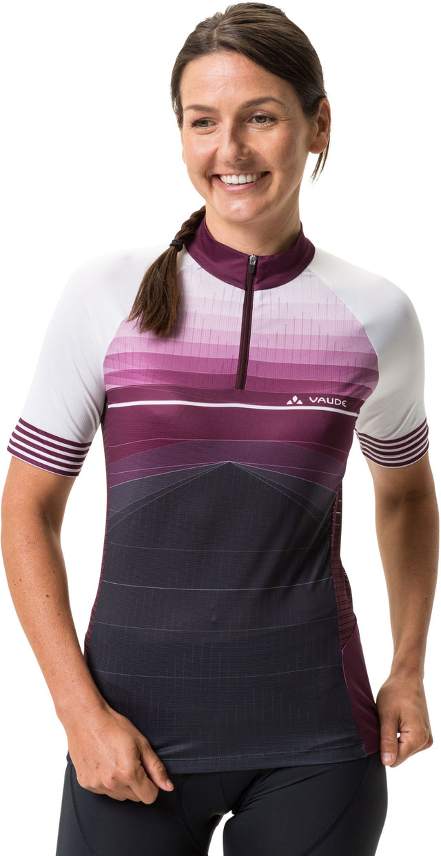 VAUDE VAUDE Posta Trikot mit 1/2 Reißverschluss Damen lila &vert; fahrrad.de Letzter Tag