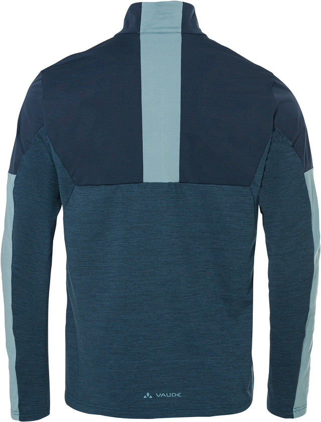 VAUDE VAUDE All Year Moab T-Shirt mit durchgehendem Reißverschluss Herren bl | fahrrad.de