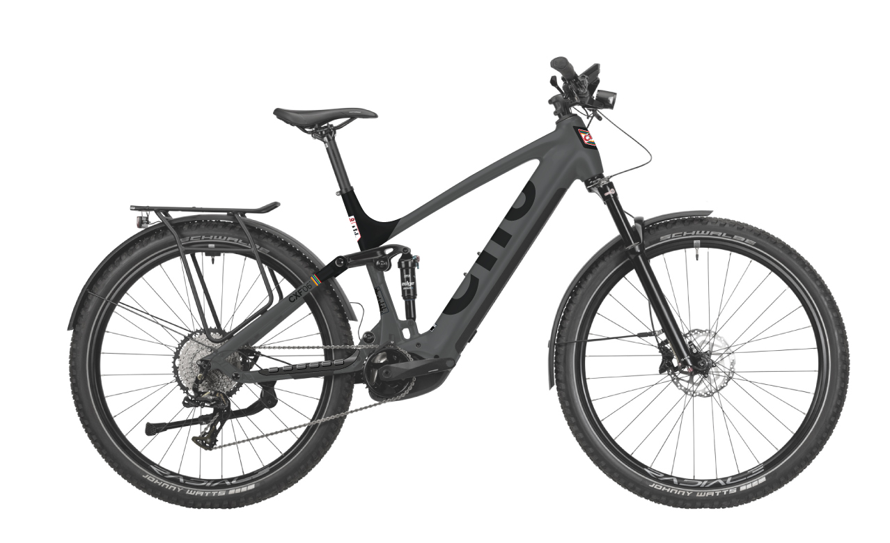 Cilo Cilo Rivercross CXF°06+ 750Wh carbon grey &vert; fahrrad.de Super Sparpreis