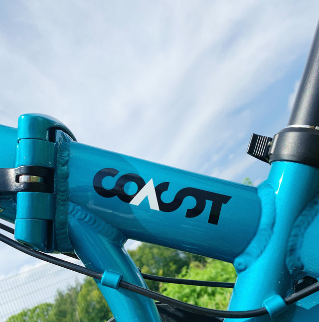 COAST Bikes COAST Bikes Klapprad Hightide No. 04 8-Gang Sky Blue &vert; fahrrad.de Bis zu 50% Rabatt