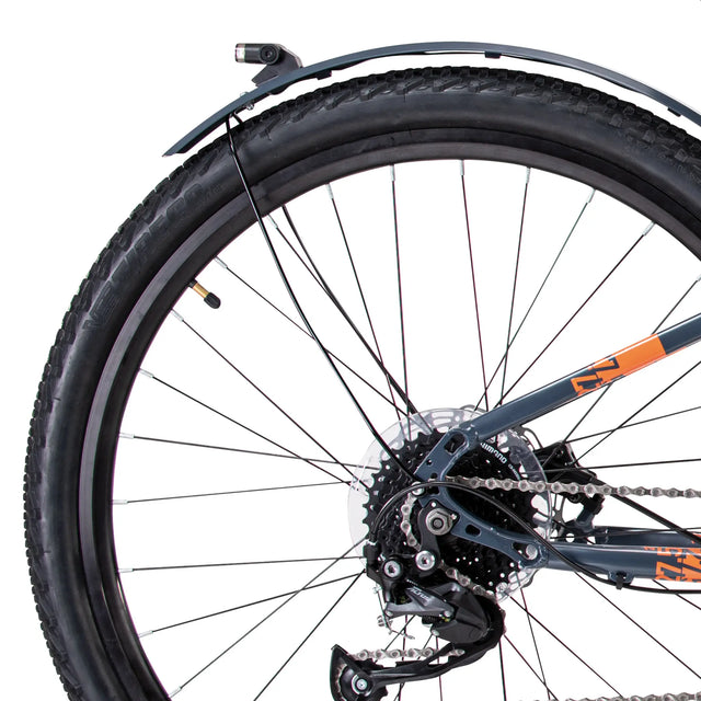 S'COOL S'COOL Junior Bikes XXlite evo disc 27 5 Zoll 9-Gang Grey/Orange &vert; fahrrad.de