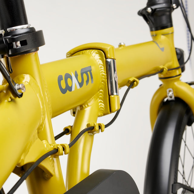 COAST Bikes COAST BIKES Klapprad Hightide No. 02 7-Gang Mustard &vert; fahrrad.de Fabrikladen