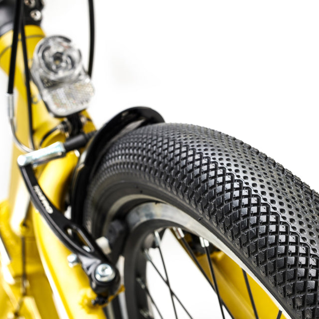 COAST Bikes COAST BIKES Klapprad Hightide No. 02 7-Gang Mustard &vert; fahrrad.de Fabrikladen