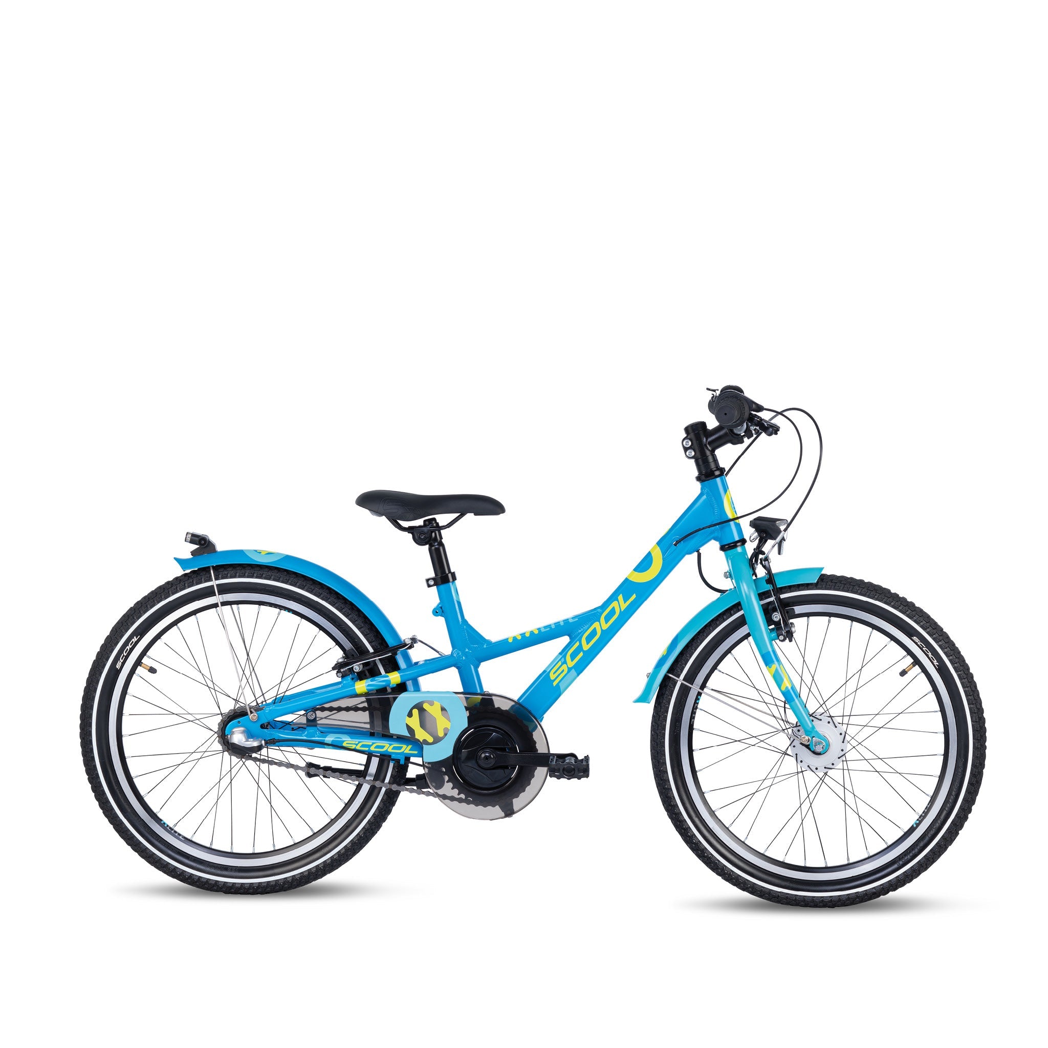 S'COOL S'COOL Junior Bikes Kinderfahrrad XXlite 20 Zoll 3-Gang Blue/Ocean &vert; fahrrad.de Black Friday Preise