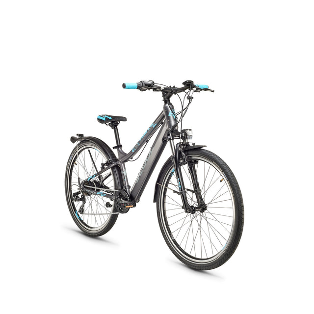 S'COOL S'COOL Junior Bikes E-Kinderfahrrad e-troX 26 Zoll 7-Gang Grey/blue | fahrrad.de