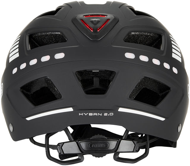 ABUS ABUS Hyban 2.0 LED Helm schwarz &vert; fahrrad.de zollfrei