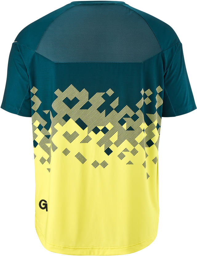 Gonso Gonso Mesores Kurzarm Fahrradshirt Herren petrol/gelb | fahrrad.de