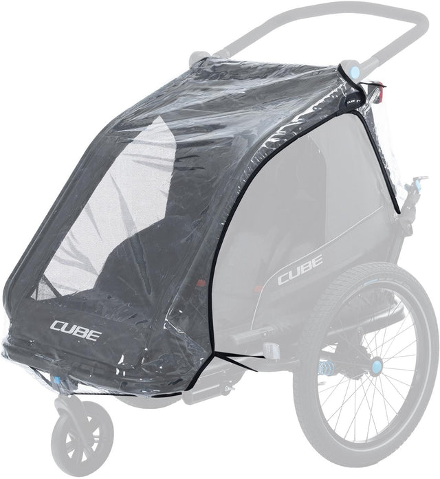 Cube CUBE Regenschutz für Kinder Fahrradanhänger Double CMPT | fahrrad.de