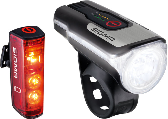 SIGMA Sigma Aura 80/Blaze USB Beleuchtungsset &vert; fahrrad.de Kostenloser Versand international