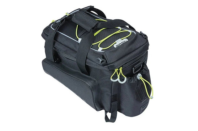 Basil Basil Miles Trunkbag XL Pro Gepäckträgertasche 9-36l schwarz/grün &vert; fahrrad.de Fabrikladen