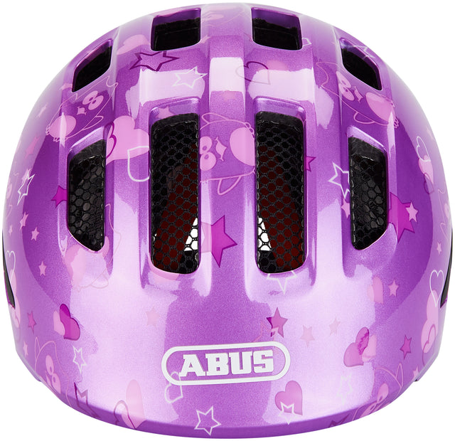 ABUS ABUS Smiley 3.0 Helm Kids purple star &vert; fahrrad.de