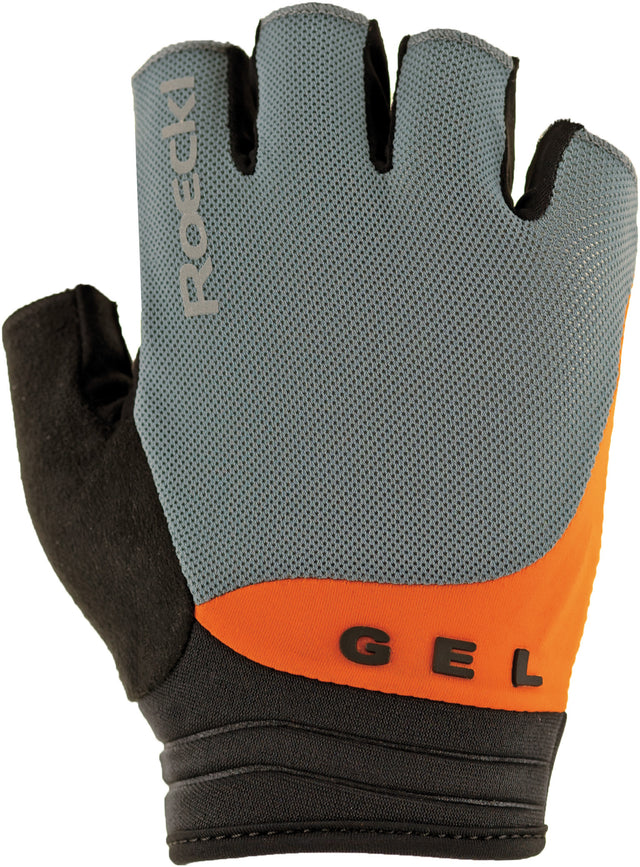 Roeckl Roeckl Itamos 2 Handschuhe Hurricane Grey/orange &vert; fahrrad.de Fabrik Onlineshop