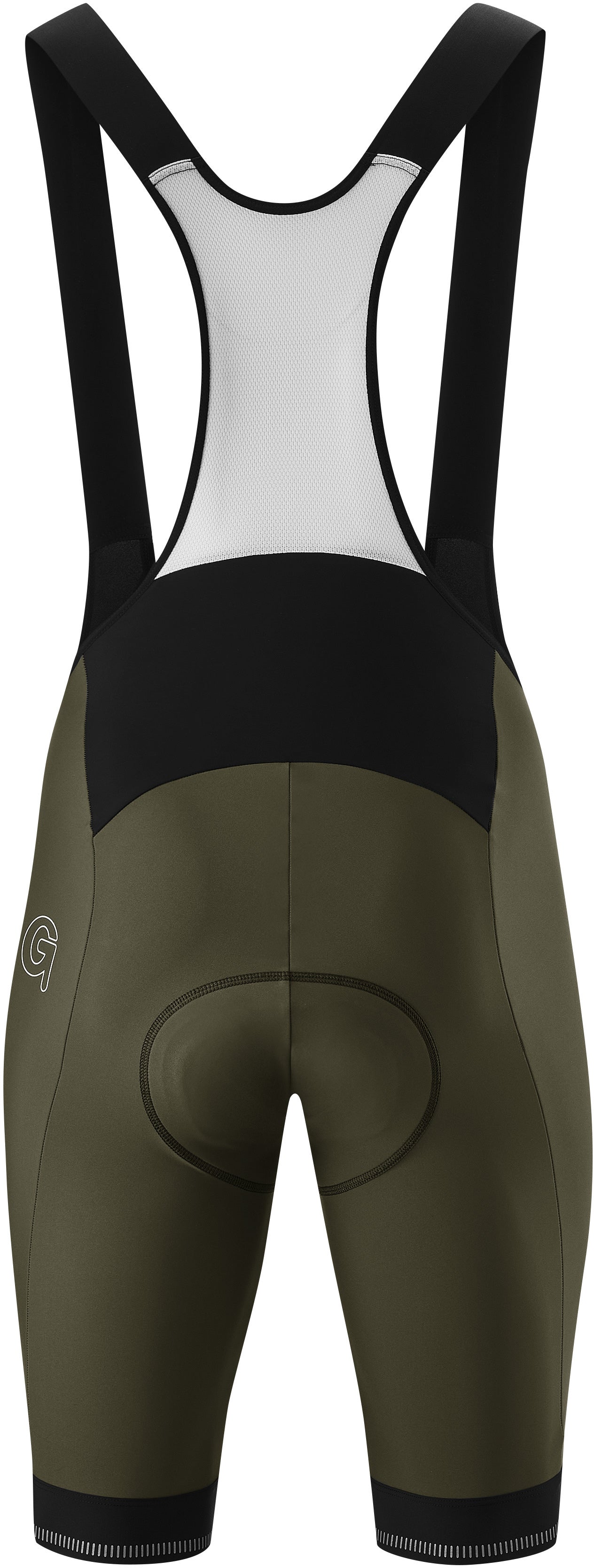 Gonso Gonso Sitivo Trägershorts mit Festem Sitzpolster Herren oliv &vert; fahrrad.de