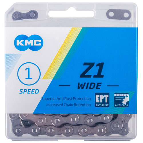 KMC KMC Z1 Wide EPT Kette 128 Kettenglieder grau &vert; fahrrad.de Online