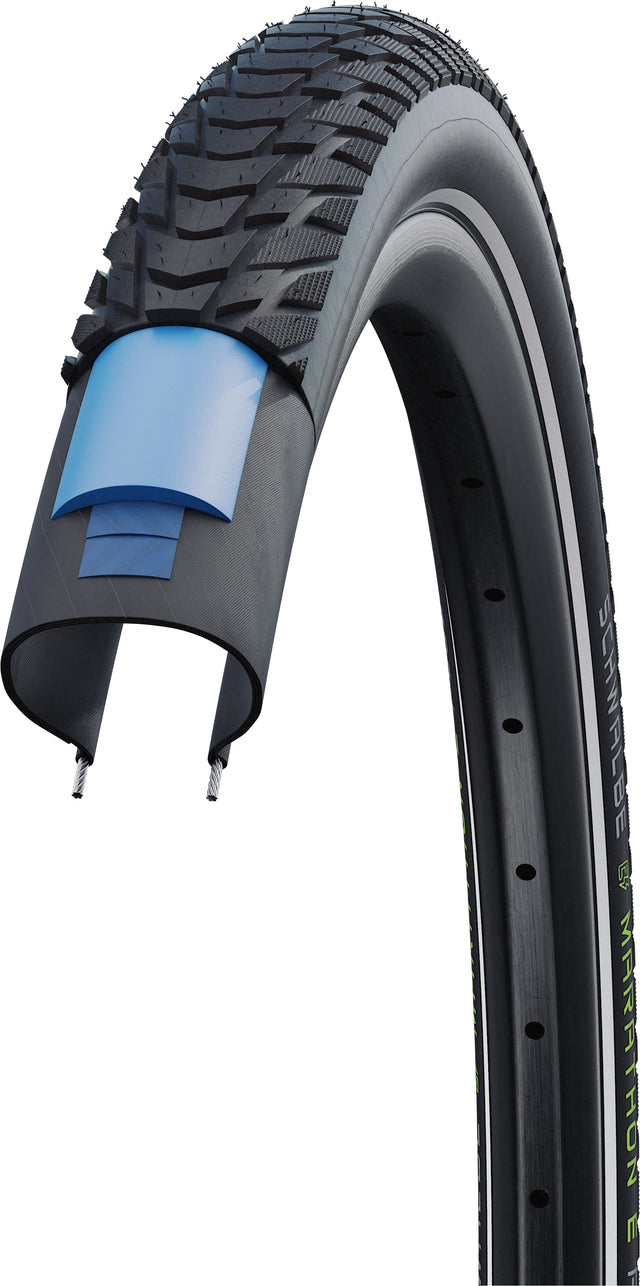 Schwalbe Schwalbe Marathon E-Plus Perform Drahtreifen 28x2.15" Smart DualGuard &vert; fahrrad.de Auslauf