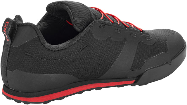Giro Giro Tracker Fastlace Schuhe black/bright red &vert; fahrrad.de