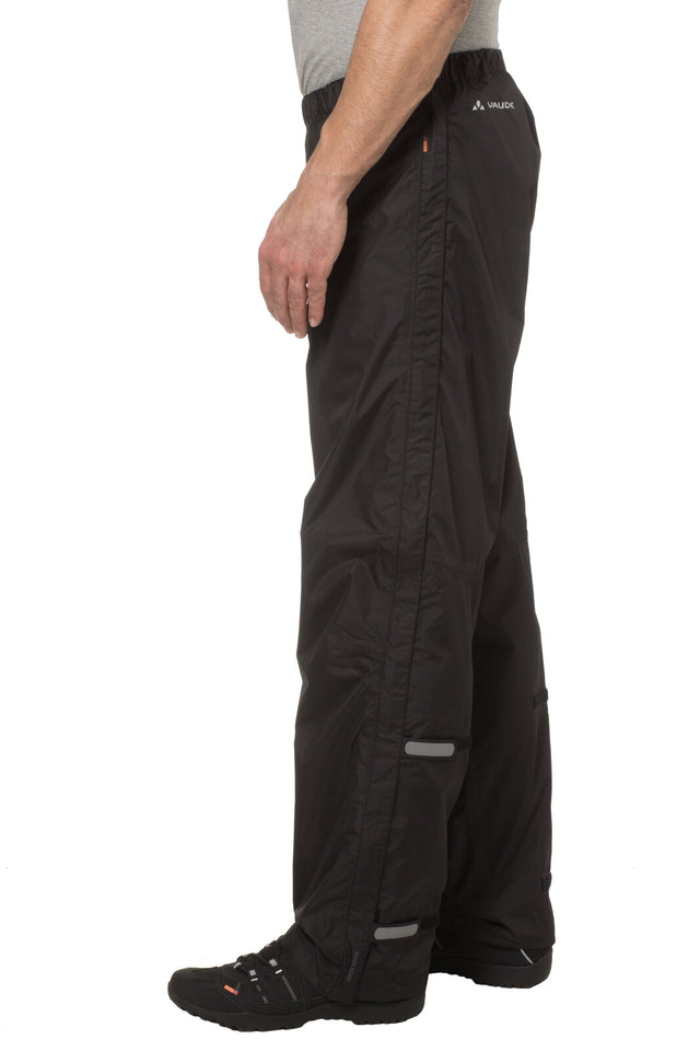 VAUDE VAUDE M's Fluid Full-Zip Rain Pants II Herren schwarz &vert; fahrrad.de Flash Sale