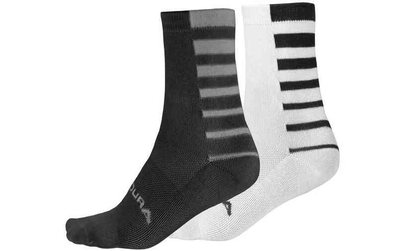 Endura Coolmax Stripe Socken (Doppelpack)