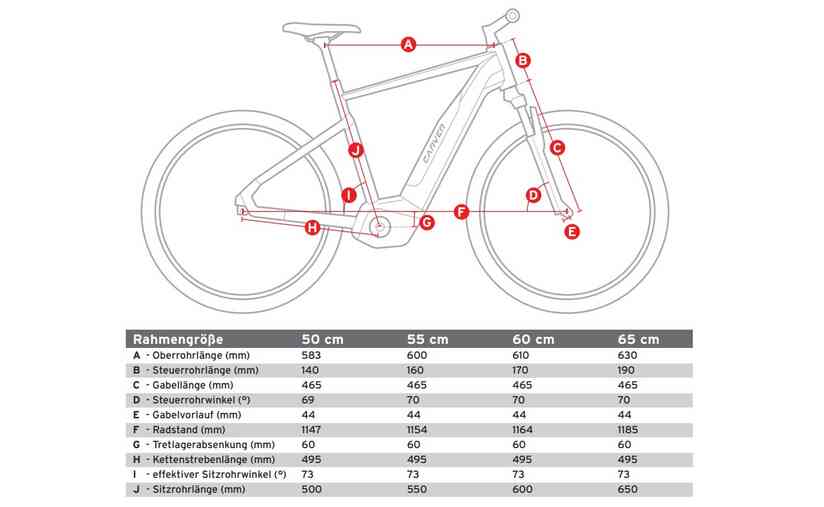 Carver Route E.410 - 500 Wh - 28 Zoll - Diamant - 2025 Verkauf