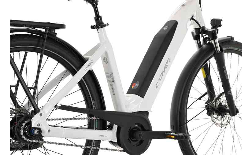 Carver Cityzen E.410 FL - 400 Wh - 28 Zoll - Tiefeinsteiger - 2024 Super Rabatt