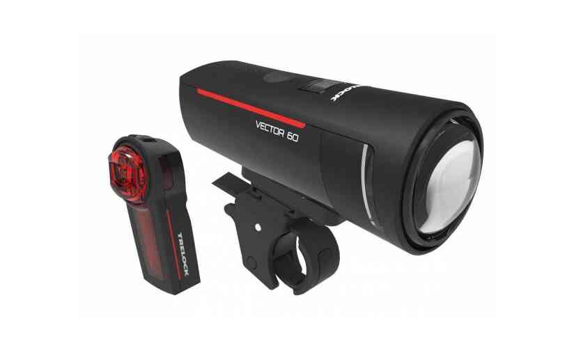 Trelock LS 600 I-Go Vector 60 & LS740 Vector rear Beleuchtungsset