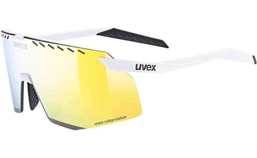 Uvex Pace Stage CV White Matt / Mirror Yellow