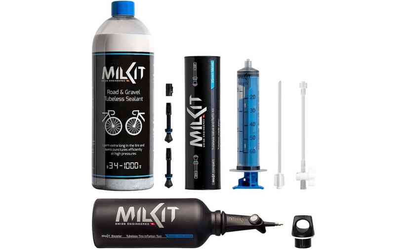 MILKIT Tubeless-Bundle Road & Gravel - 45 mm Ventile Neuheiten